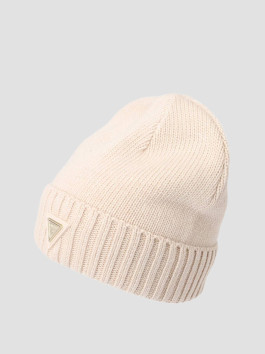 náhled Guess dámská krémová čepice