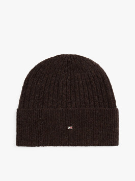 náhled Tommy Hilfiger dámská tmavě hnědá čepice 