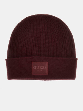náhled Guess dámská vínová čepice