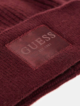 náhled Guess dámská vínová čepice