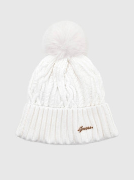 náhled Guess dámská bílá čepice