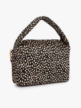 náhled Tommy Hilfiger dámská chlupatá černá kabelka