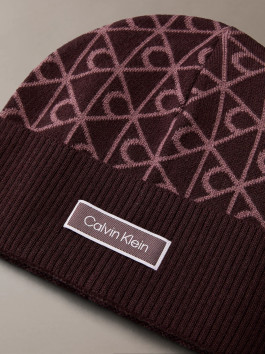 náhled Calvin Klein dámská bordó čepice