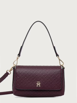 náhled Tommy Hilfiger dámská bordová kabelka