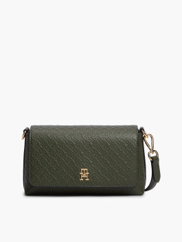 náhled Tommy Hilfiger dámská tmavě zelená kabelka