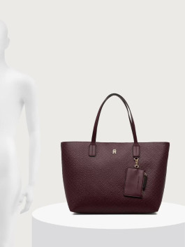 náhled Tommy Hilfiger dámská bordová kabelka