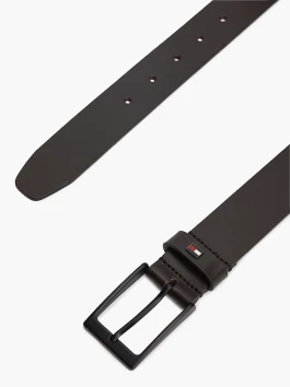 náhled Tommy Hilfiger pánský tmavě hnědý pásek