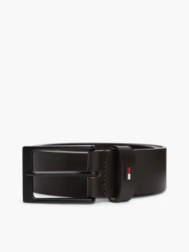 náhled Tommy Hilfiger pánský tmavě hnědý pásek