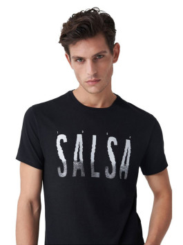 náhled Salsa Jeans pánské černé tričko