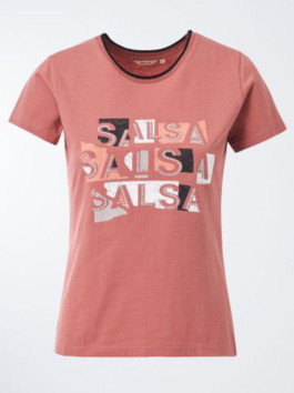 náhled Salsa Jeans dámské tričko s ozdobnými kamínky