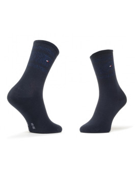 náhled Tommy Hilfiger dámské modré ponožky 3 pack