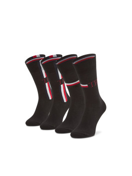 náhled Tommy Hilfiger pánské černé ponožky 2 pack