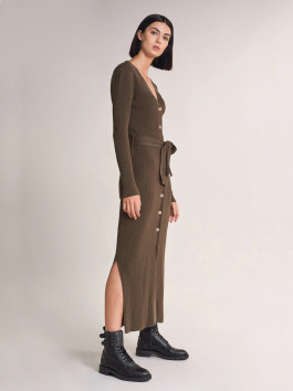 náhled Salsa dámské khaki zelené šaty