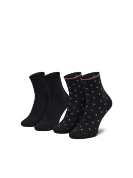 náhled Tommy Hilfiger dámské černé ponožky 2 pack