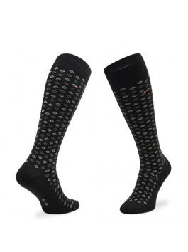 náhled Tommy Hilfiger pánské černo šedé ponožky 4 pack