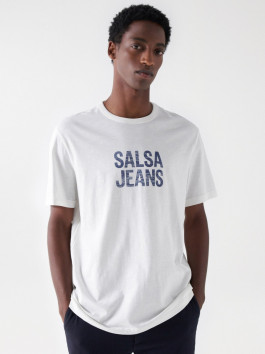 náhled Salsa Jeans pánské bílé tričko
