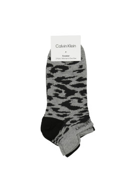 náhled Calvin Klein dámské černo šedé ponožky 2 pack