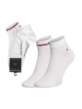 náhled Tommy Hilgiher pánské bílé ponožky 2pack