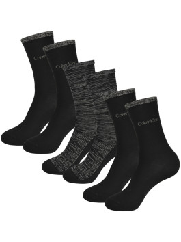 náhled Calvin Klein dámské černé ponožky 3 pack