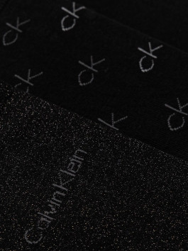 náhled Calvin Klein dámské černé ponožky 3 pack