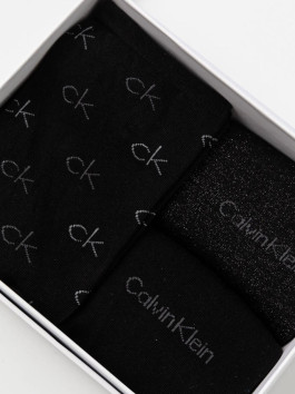 náhled Calvin Klein dámské černé ponožky 3 pack