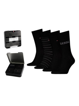 náhled Tommy Hilfiger pánské černé ponožky 4 pack