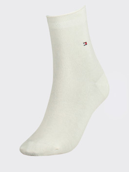 náhled Tommy Hilfiger dámské krémové ponožky