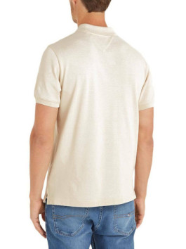 náhled Tommy Jeans pánské béžové polo Slim