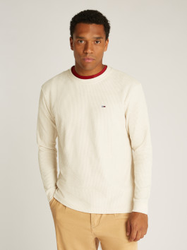 náhled Tommy Jeans pánské béžové triko