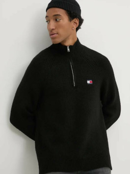 náhled Tommy Jeans pánský černý svetr