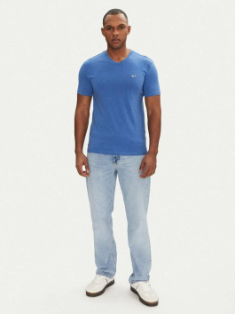 náhled Tommy Jeans pánské modré tričko