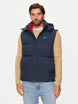 náhled Tommy Jeans pánská tmavě modrá vesta