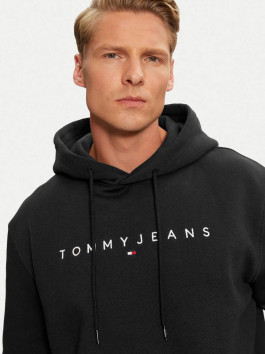 náhled Tommy Jeans pánská černá mikina