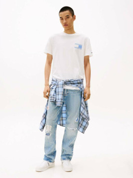 náhled Tommy Jeans pánské bílé tričko