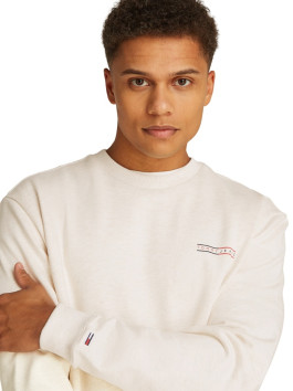 náhled   Tommy Jeans pánská béžová mikina