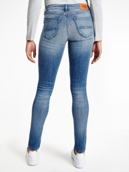 náhled Tommy Jeans dámské tmavě modré džíny SOPHIE