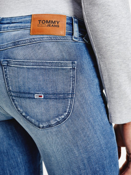 náhled Tommy Jeans dámské tmavě modré džíny SOPHIE