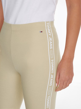 náhled Tommy Jeans dámské béžové legíny