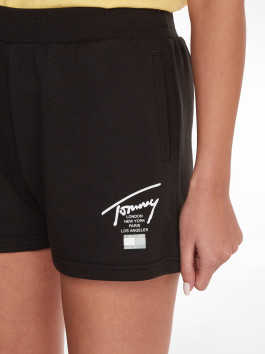 náhled Tommy Jeans dámské černé šortky MODERN SIGNATURE