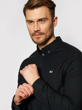 náhled Tommy Jeans pánská černá košile