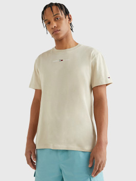 náhled Tommy Jeans pánské béžové triko