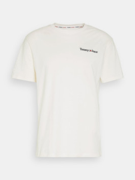 náhled Tommy Jeans pánské smetanové triko