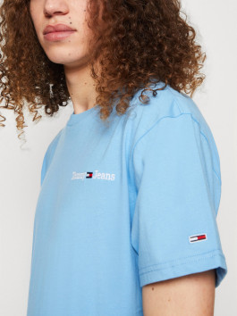 náhled Tommy Jeans pánské modré triko