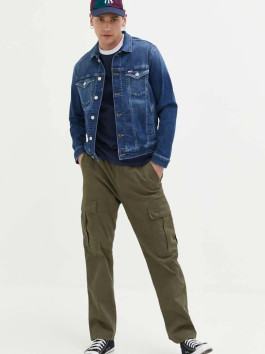 náhled Tommy Jeans pánská tmavě modrá džínová bunda