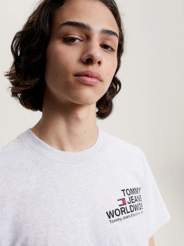 náhled Tommy Jeans pánské bílé triko