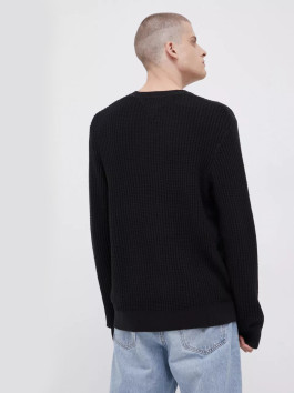 náhled Tommy Jeans pánský černý svetr