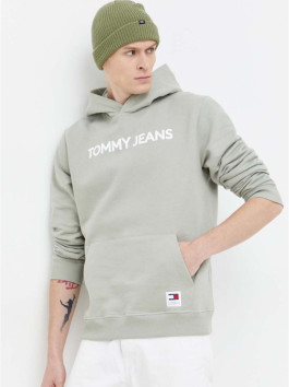 náhled Tommy Jeans pánská zelená mikina