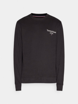 náhled Tommy Jeans pánská černá mikina ENTRY GRAPHIC CREW