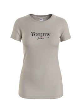 náhled Tommy Jeans dámské béžové tričko