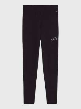 náhled Tommy Jeans dámské černé legíny SIGNATURE